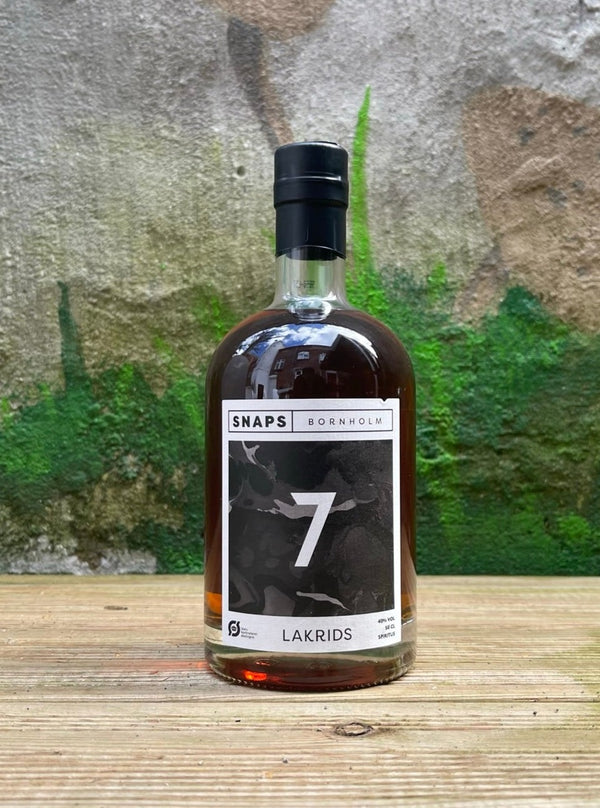 Økologisk snaps med lakrids - Lakridssnaps fra Bornholm (NO. 7, 50cl, 40%)