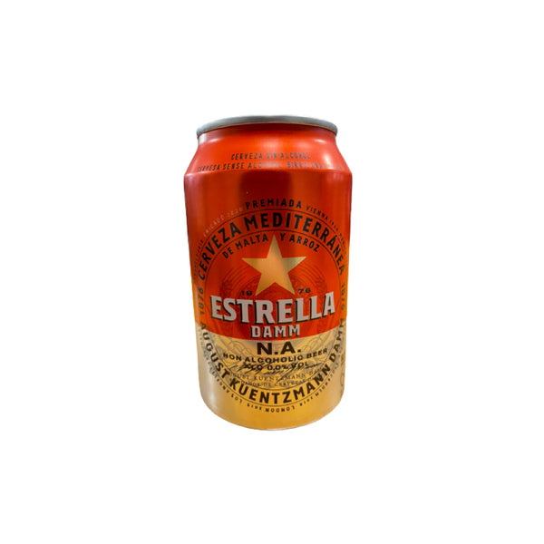 Estrella Damm - Alkoholfri pilsner fra Barcelona (0.0% / 33cl)