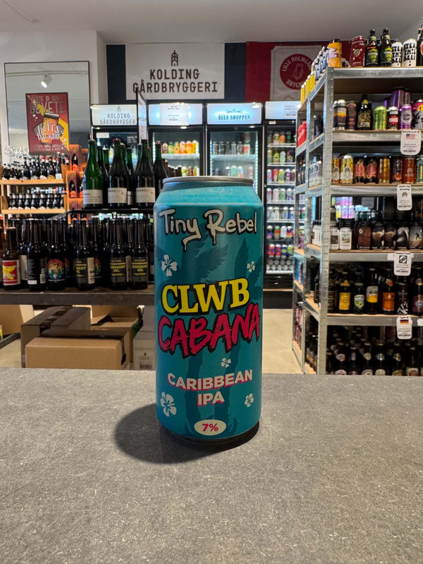 CLWB CABANA - 44cl, 7%, IPA - Tiny Rebel