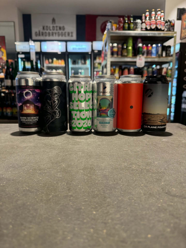 Premium IPA-smagekassen (4+ rating på Untappd) - 6 øl