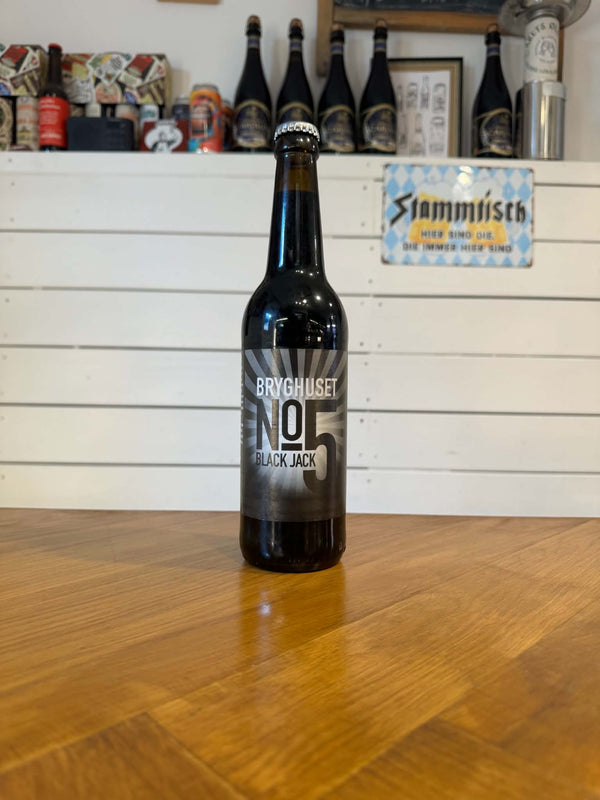Black Jack - 50cl, 10%, Porter - Bryghuset No5