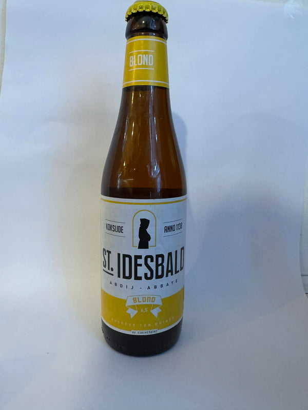 St. Idesbald Blond - 33cl, 6,5%, Belgisk Blonde - Delirium - Huyghe Brewery