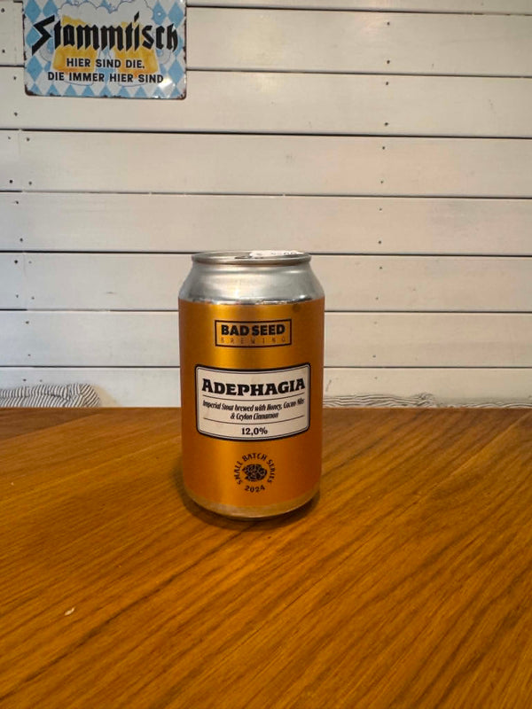 Adephagia - 33cl, 12%, Imperial Stout - Bad Seed