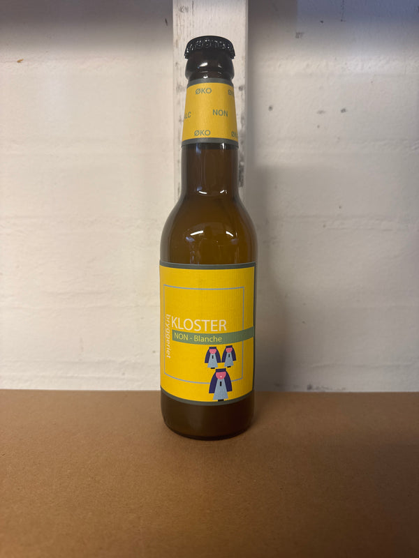 NonBlanche - 33cl, 0,5%, Alkoholfri Øl - Klosterbryggeriet
