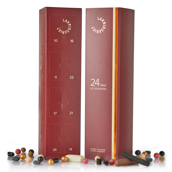 Ultimativ lakrids-julekalender fra Lakridseriet - 500g