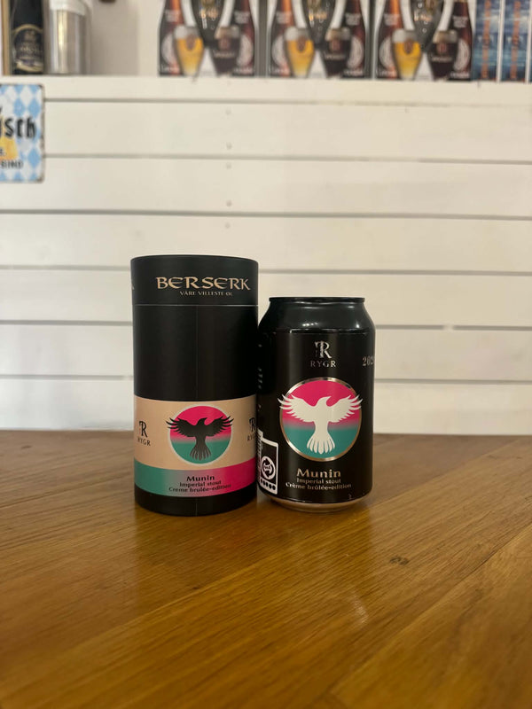 MUNIN BA Imperial Stout Creme Brulee Ed - 33cl, 12,5%, Pastry Stout - Rygr