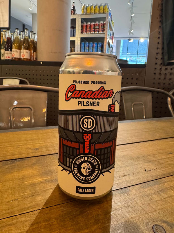Canadian Pilsner - 44cl, 5,2%, Lager - Sudden Death