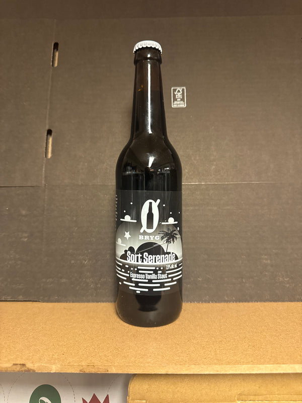 Sort Serenade - 50cl, 7,5%, Espresso Vanilla Stout - Thurø Bryg