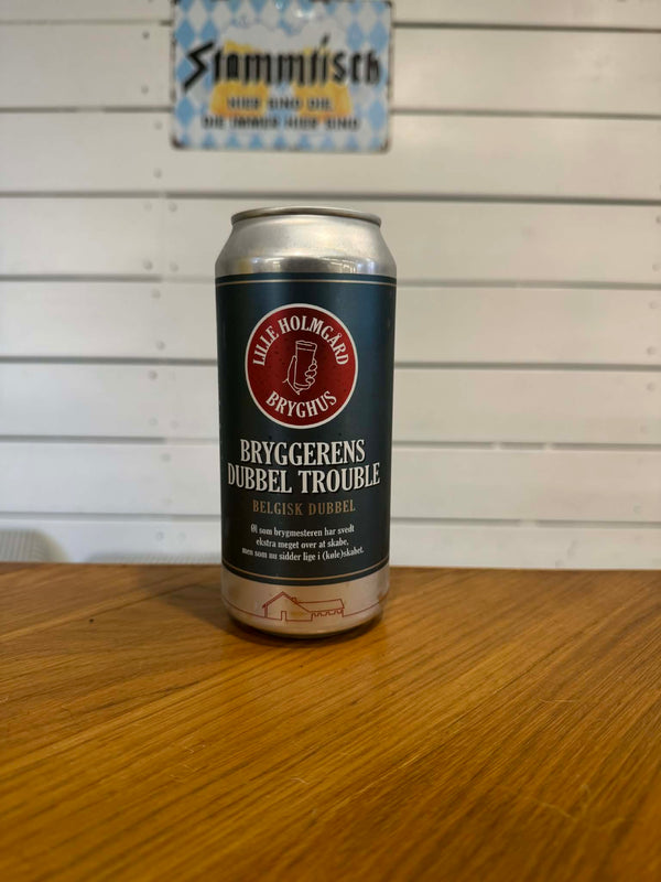 Bryggerens Dubbel Trouble - 44cl, 7,2%, Belgisk Double - Lille Holmgård Bryghus