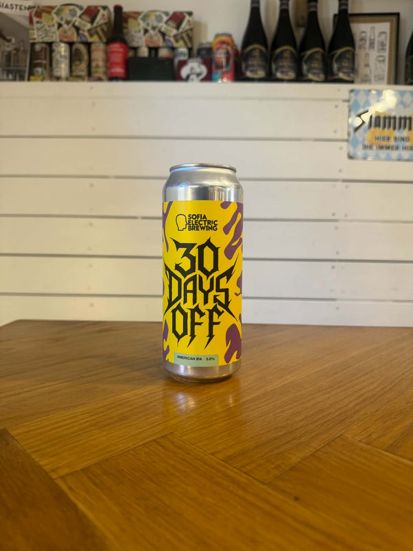 30 Days Off - 50cl, 5,8%, IPA - Sofia Electric Brewing