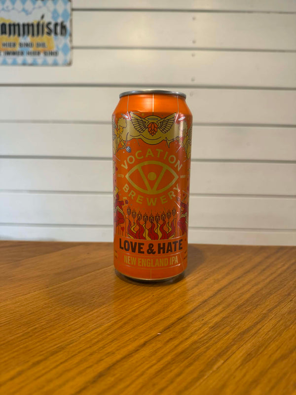 Love & Hate - 44cl, 7,2%, New England IPA - Vocation Brewery