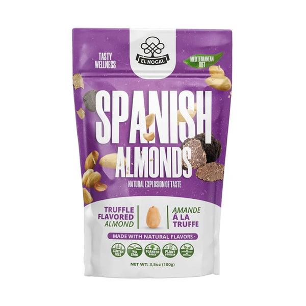 Trøffel mandler fra Spanien - Perfekt snack til øl og vin - 100g