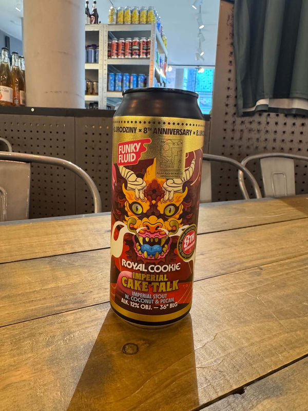 Royal Cookie Imperial Cake Talk - 50cl, 12%, Imperial Stout - Funky Fluid