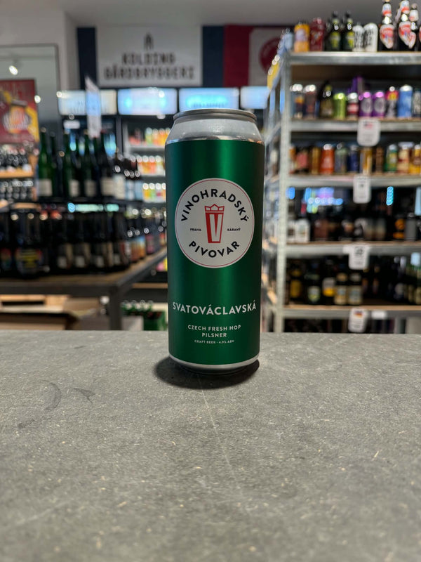Svatováclavská - 50cl, 4,9%, Pilsner - Vinohradský Pivovar