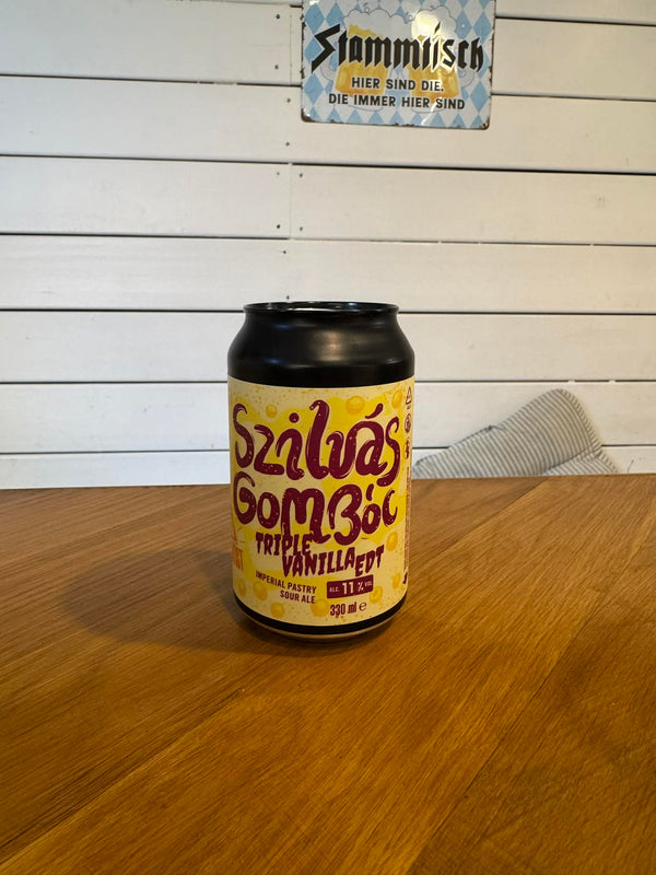 Szilvás Gombóc Triple Vanilla EDT - 33cl, 11%, Pastry Sour - Mad Scientist