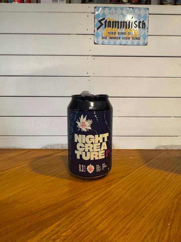 Night Creature - 33cl, 6,3%, Black IPA - Dois Corvos
