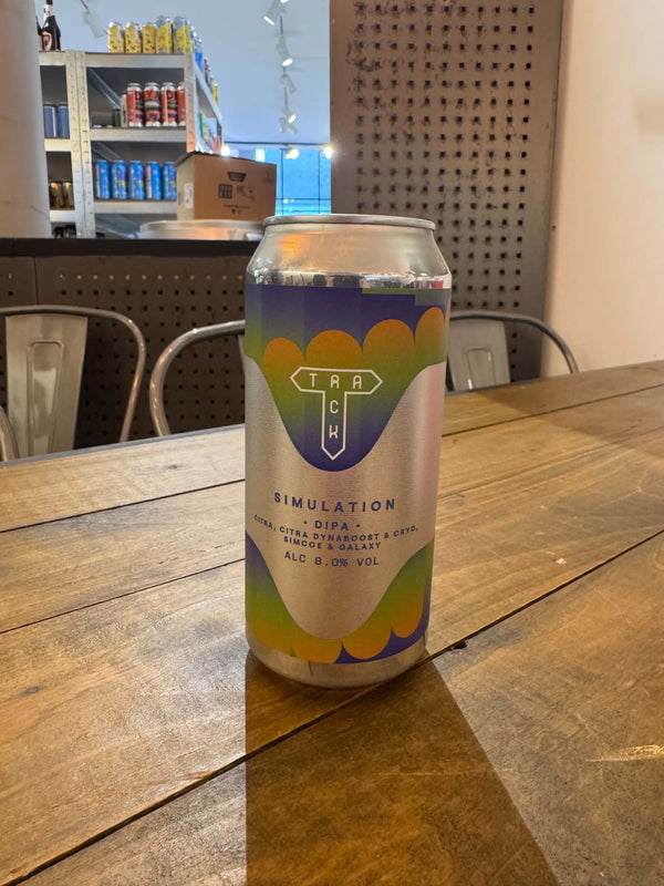 Simulation - 44cl, 8%, DIPA - Track
