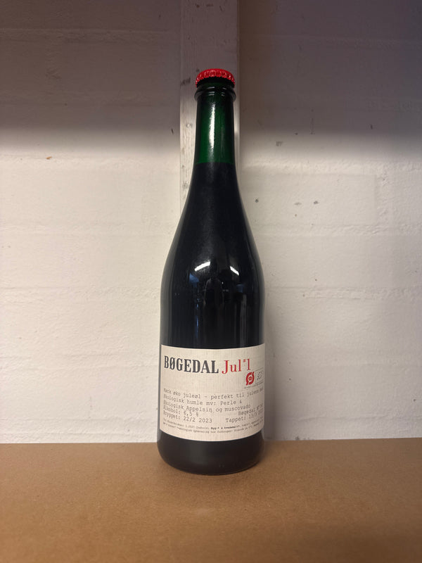 Jul #1 - 75cl, 6,5%, Mørk Juleøl - Bøgedal