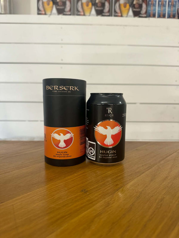 Hugin Lønnesirup - 33cl, 13%, Imperial Stout - Rygr