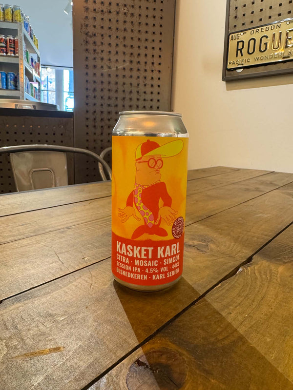Kasket Karl - 44cl, 4,5%, Session IPA - Ølsnedkeren