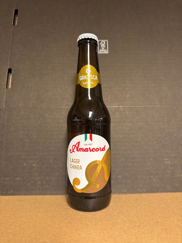 Lager Chiara - 33cl, 5,2, Lager - Birra Amarcord