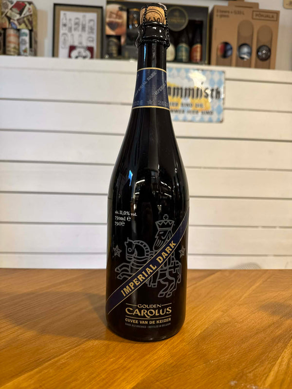Gouden Carolus Cuvée Van De Keizer Imperial Dark (2026) - 75cl, 11%, Belgisk Strong Ale - Brouwerij Het Anker