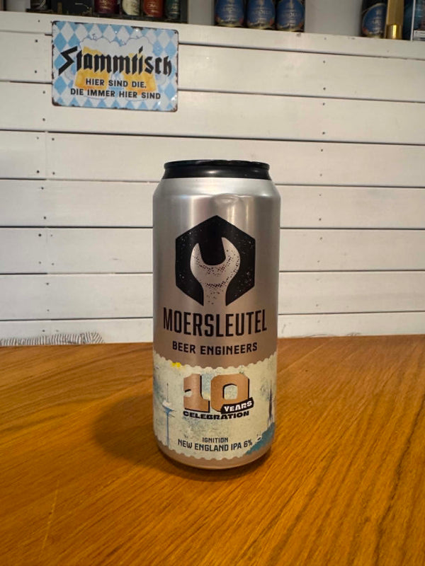 10 Years: Ignition - 44cl, 6%, New England IPA - Moersleutel Craft Brewery