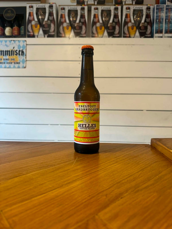 Helles  Sydtysk Pilsner - 33cl, 5,2%, Lager - Ebeltoft Gårdbryggeri