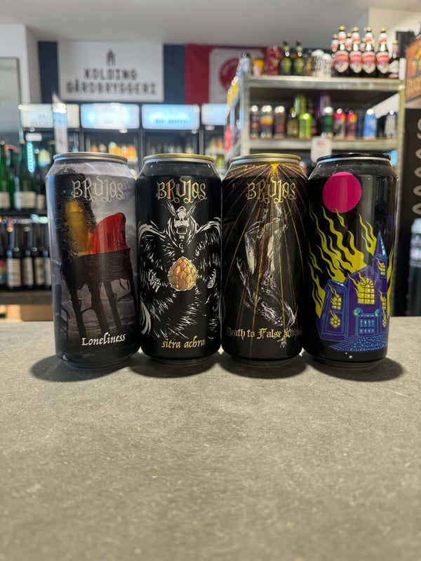Brujos Brewing Sæt med 4 øl