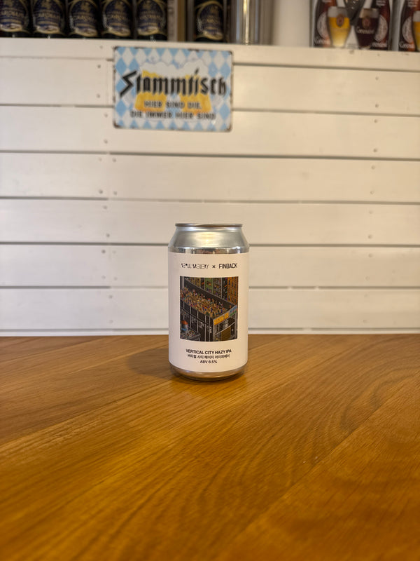 Vertical City - 35,5cl, 6,5%, Hazy IPA - Seoul Brewery x Finback Brewery