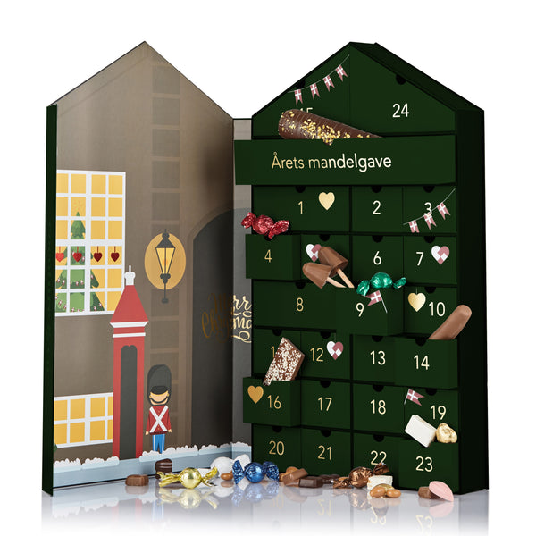 Ultimativ chokolade-julekalender 2026 fra Cocoture - 1265g