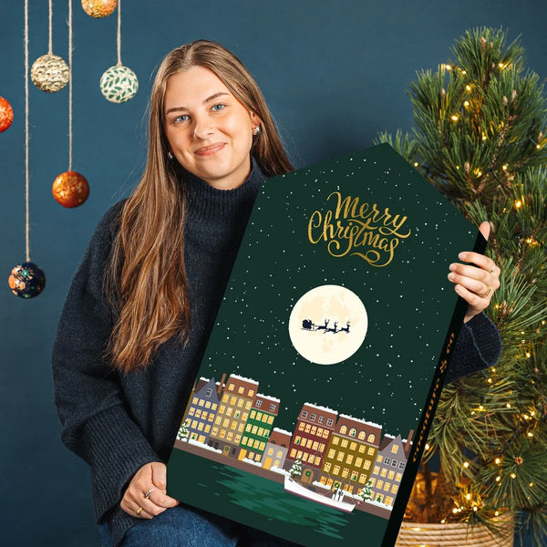 Ultimativ chokolade-julekalender 2026 fra Cocoture - 1265g