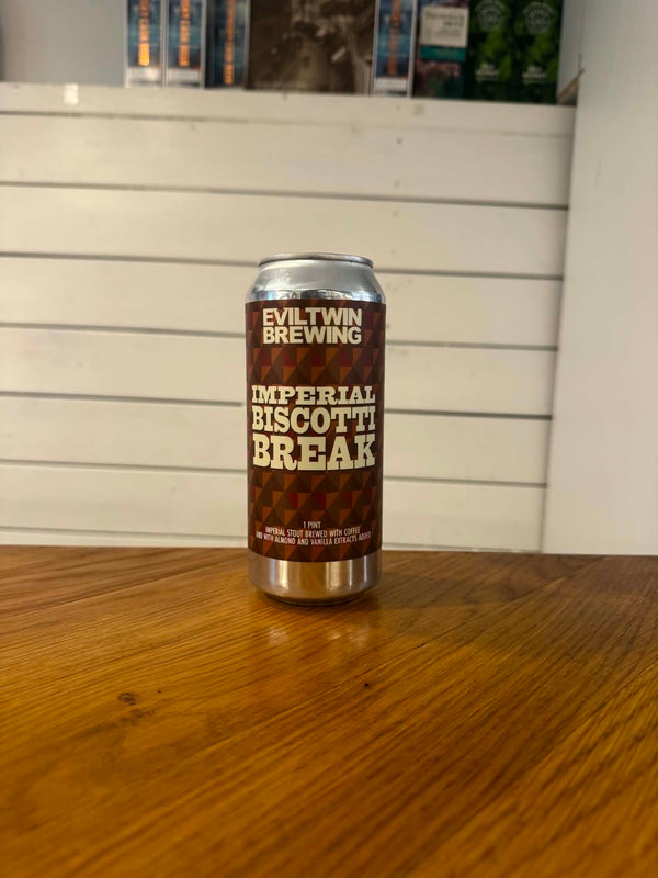 Imperial Biscotti Break - 47,3cl, 11,5%, Double Coffee Stout - Evil Twin Brewing