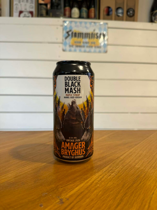 Double Black Mash (2026) Maple Syrup Barrel Aged Edition - 44cl, 12,5%, Imperial Stout - Amager Bryghus