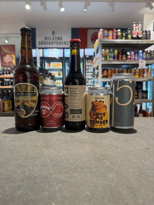 Barley Wine Smagekasse m. 5 Øl