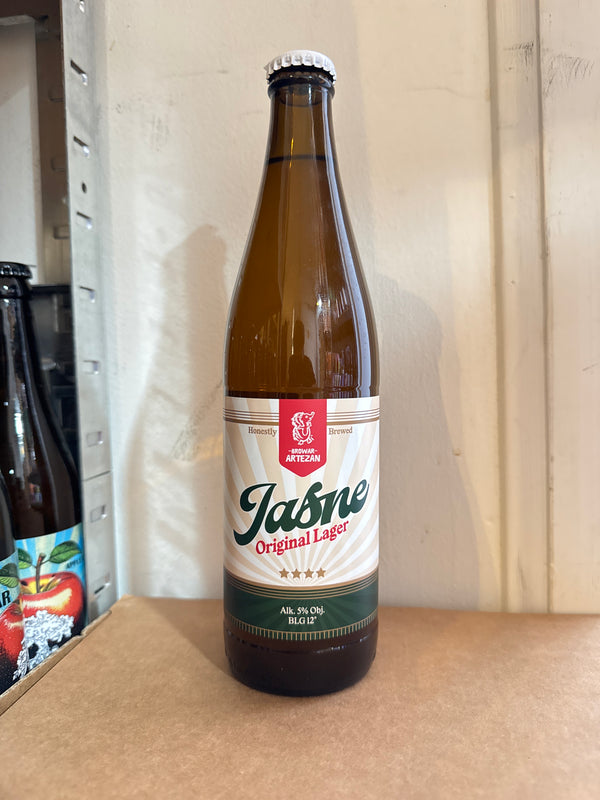 Jasne - 50cl, 5%, Lager - Browar Artezan