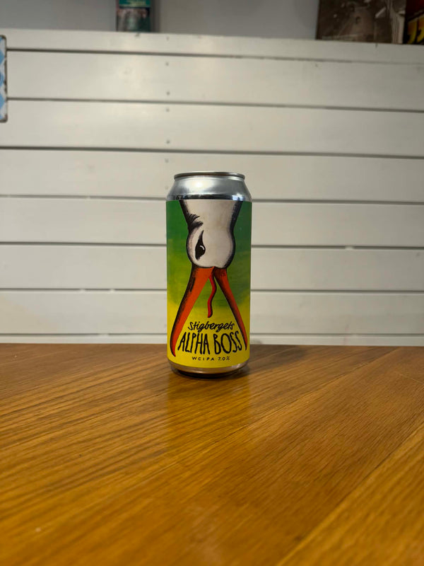 Alpha Boss - 44cl, 7%, West Coast IPA - Stigbergets Bryggeri