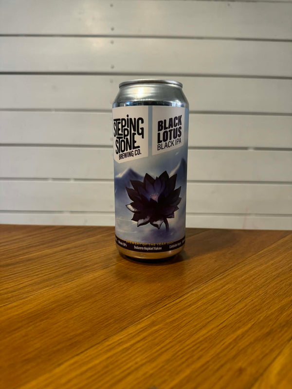 Black Lotus - 44cl, 6,6%, Black IPA - Stepping Stone