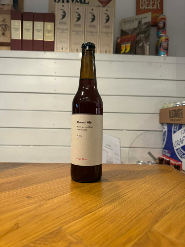 Bown Ale - 50cl, 5,8%, Brown Ale - Svendborgsund Bryghus