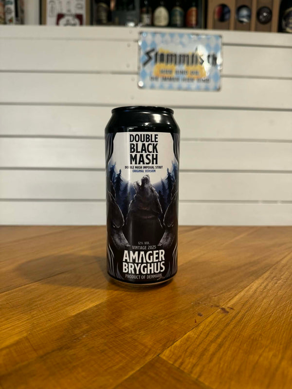 Double Black Mash (2025) Original Version - 44cl, 12%, Double Imperial Stout - Amager Bryghus