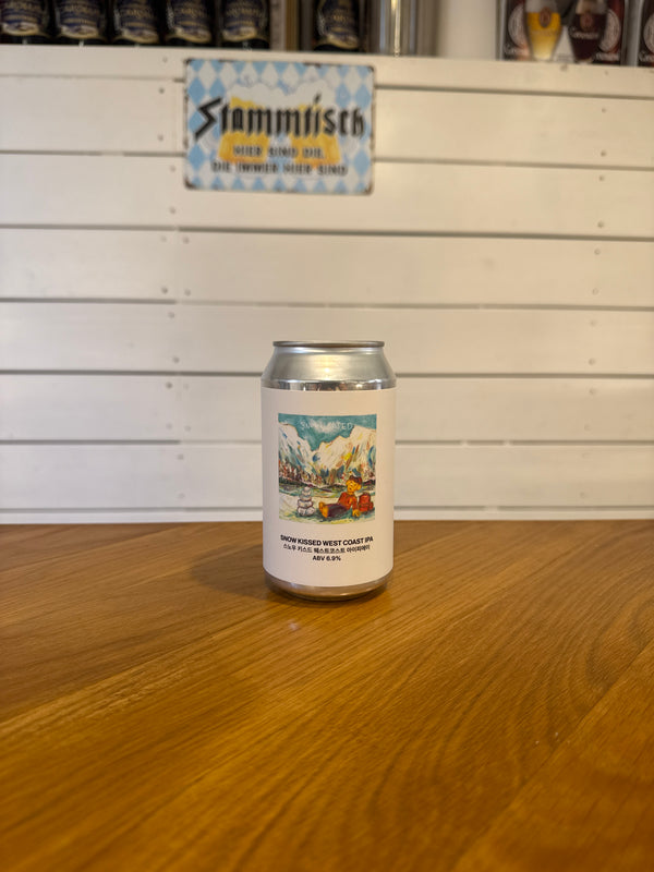 Snow Kissed - 35,5cl, 6,9%, West Coast IPA - Seoul Brewery x Outer Range Brewing Co.