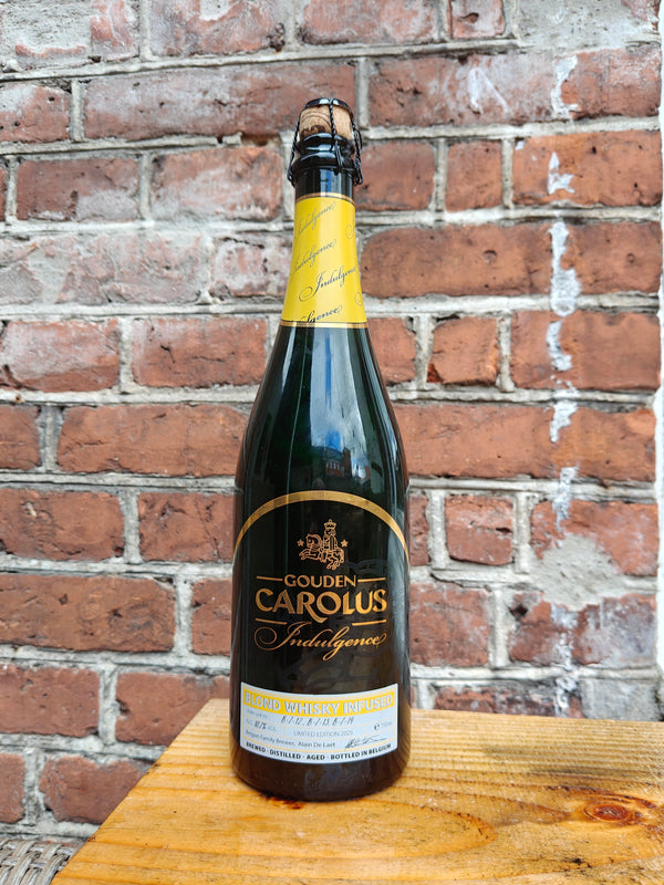 Gouden Carolus -Indulgence Blon Whisky infuced - 2025- 75 cl. 10,7 %