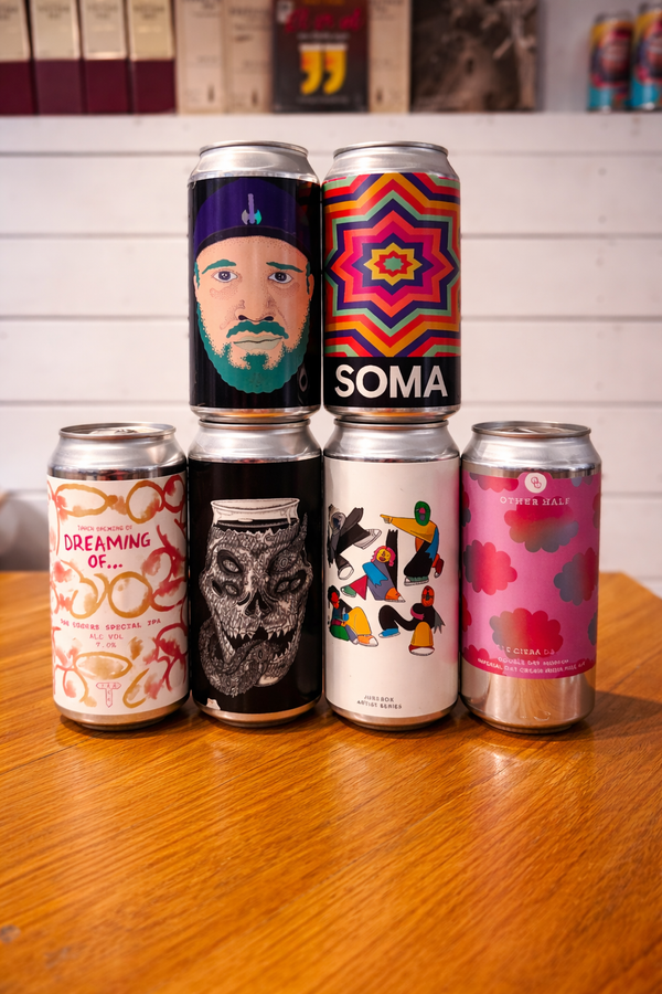 Premium IPA-smagekassen (4+ rating på Untappd) - 6 øl