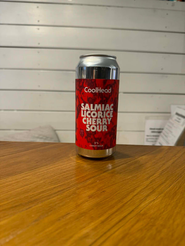 Salmiac Licorice Cherry Sour - 44cl, 5%, Sour - CoolHead