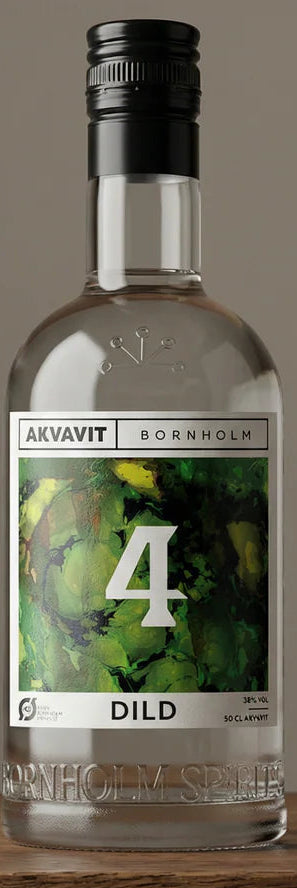 Økologisk dildsnaps (38% / 50 cl) fra Bornholm