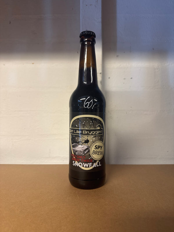 Snowfall - 50cl, 10,1%, Belgian Strong Dark Ale - Det Lille Bryggeri