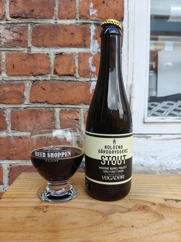 Kolding Gårdbryggeri Stout - Fadlageret - 37,5 cl - 8,5%