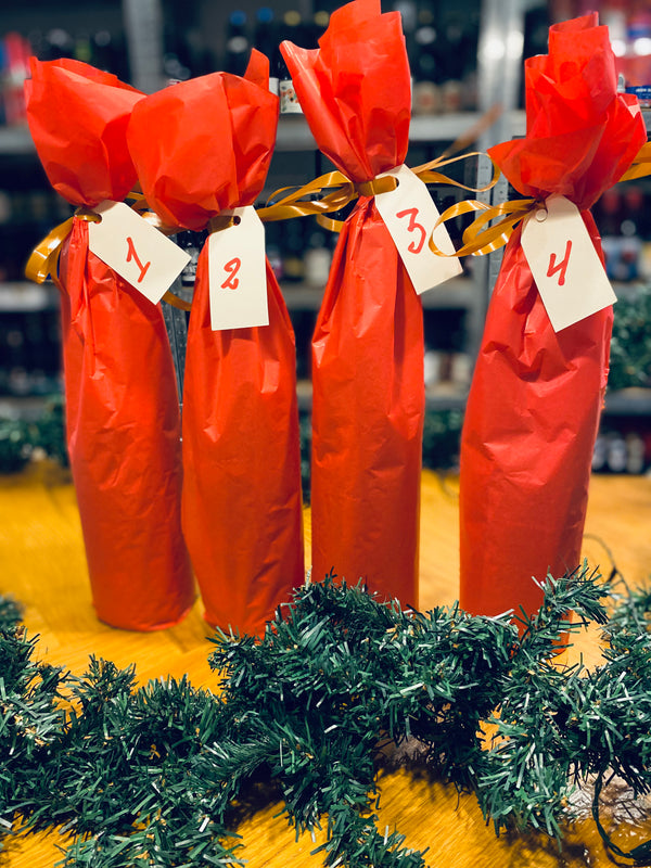 Øl-adventskalender 2023 med 4 lækre jule-specialøl i indpakning (4x75cl)