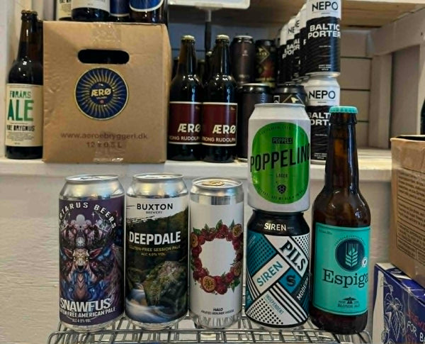 Glutenfri ølsæt inkl 6 øl