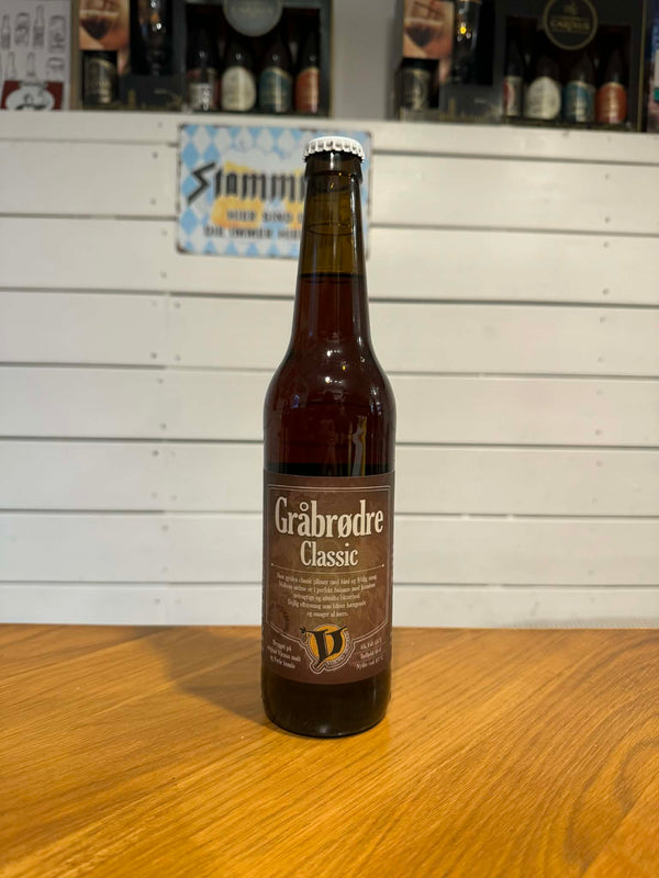 Gråbrødre Classic - 50cl, 4,6%, Lager - Viborg Bryghus